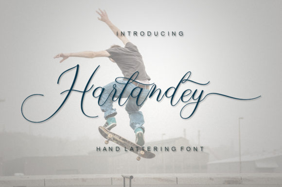 Harlandey Font Poster 1