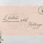 Harlandey Font Poster 3