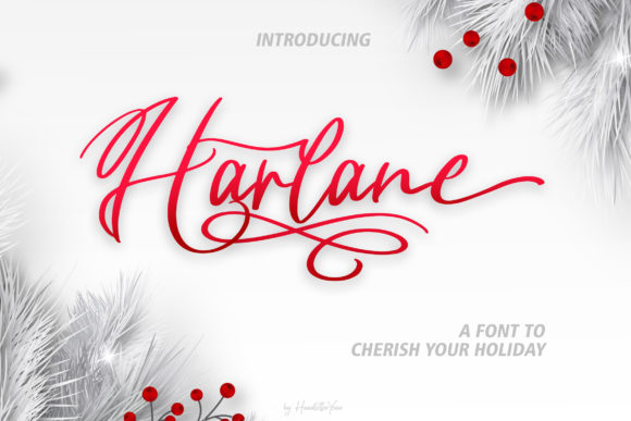 Harlane Font Poster 1