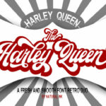 Harley Queen Font Poster 1
