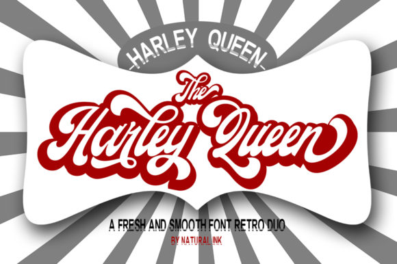 Harley Queen Font Poster 1