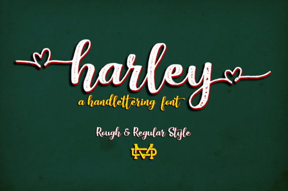 Harley Script Font Poster 1