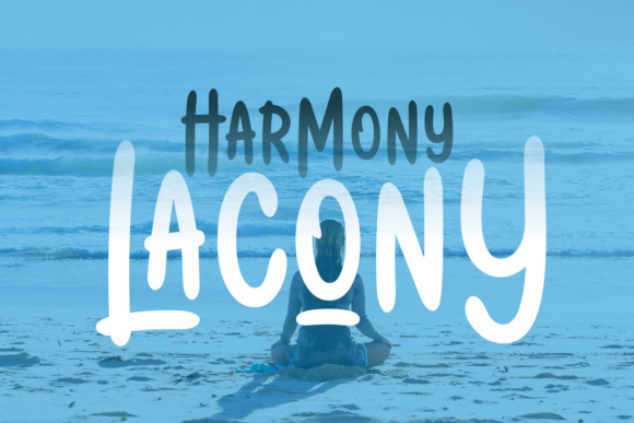 Harmony Lacony Font Poster 1