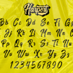 Harpert Font Poster 10