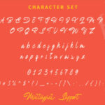 Harringtone Script Font Poster 12