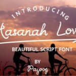 Hasanah Love Font Poster 1