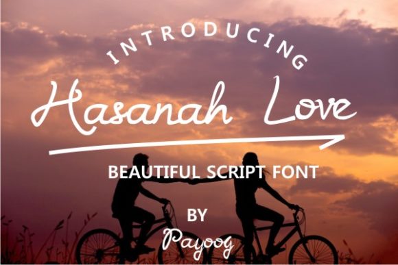 Hasanah Love Font