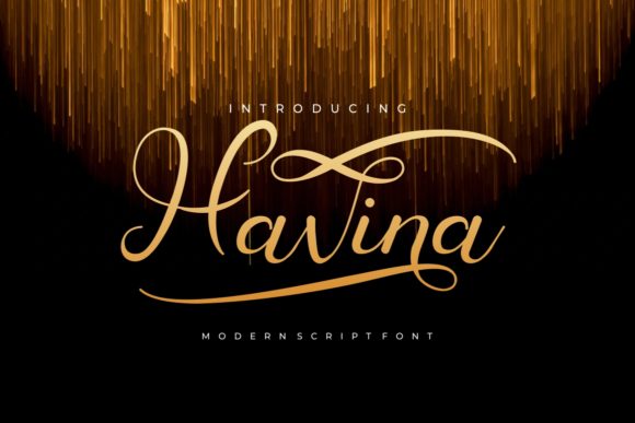 Havina Font Poster 1