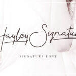 Hayley Font Poster 1