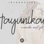 Hayunikah Font Poster 1