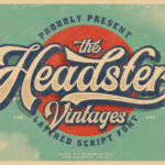 Headster Family Font Poster 1