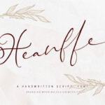 Heanffe Font Poster 1