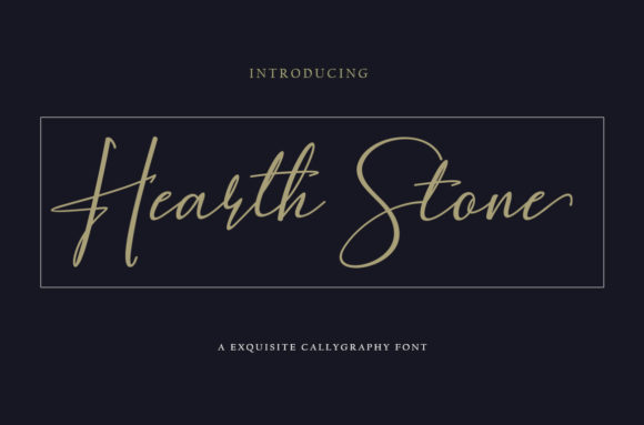 Hearth Stone Font