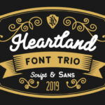 Heartland Trio Font Poster 1