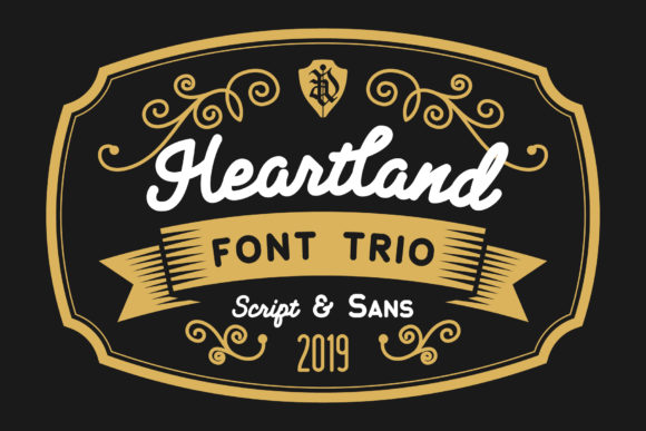 Heartland Trio Font