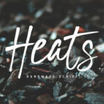 Heats Font Poster 1