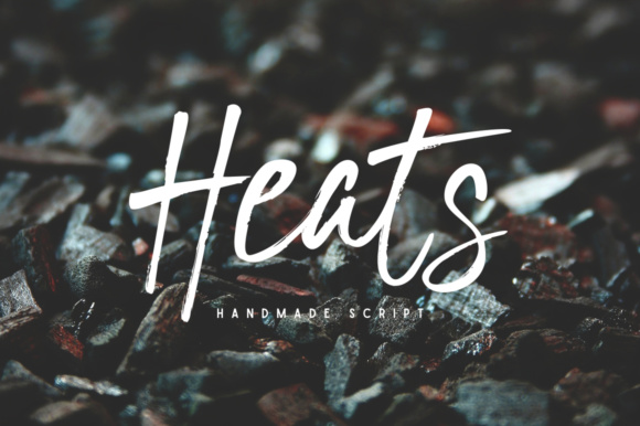 Heats Font Poster 1