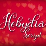 Hebydia Font Poster 1