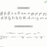 Hectoria Script Font Poster 10