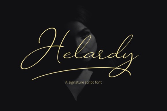 Helardy Font Poster 1