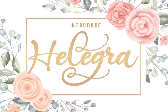 Helegra Font Poster 1