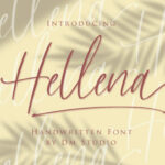 Hellena Font Poster 1