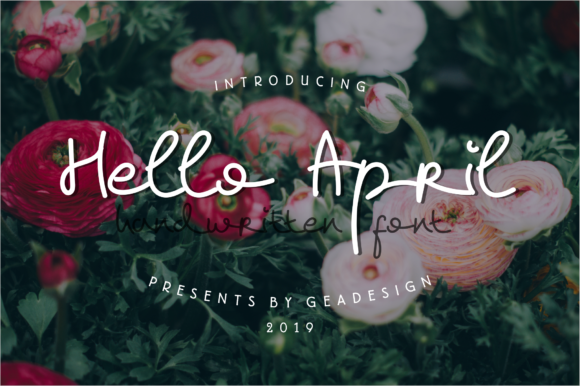 Hello April Font