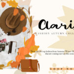 Hello Autumn Font Poster 5