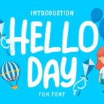 Hello Day Font Poster 1