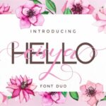 Hello Eisya Duo Font Poster 1