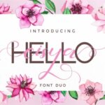 Hello Eisya Duo Font Poster 1