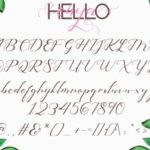 Hello Eisya Duo Font Poster 9