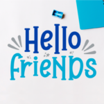 Hello Friends Font Poster 1