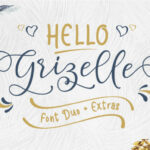 Hello Grizelle Duo Font Poster 1