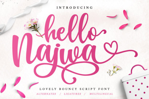 Hello Najwa Font