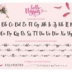 Hello Najwa Font Poster 4