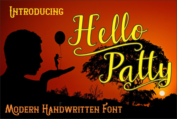 Hello Patty Font