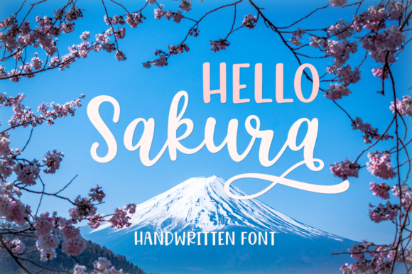 Hello Sakura Font