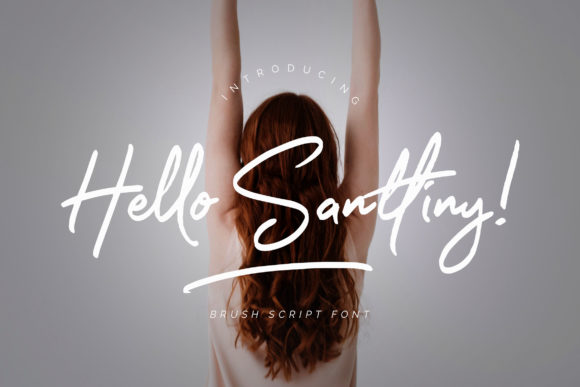 Hello Santtiny Font