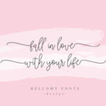 Hellomy Script Font Poster 2