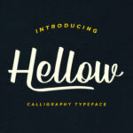 Hellow Font Poster 1
