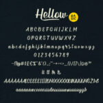 Hellow Font Poster 5
