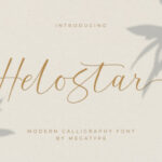 Helostar Font Poster 1