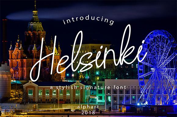 Helsinki Font Poster 1