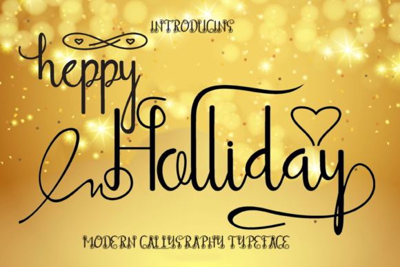 Heppy Holliday Font