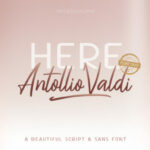 Here Antollio Valdi Duo Font Poster 1