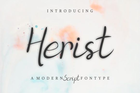 Herist Font Poster 1