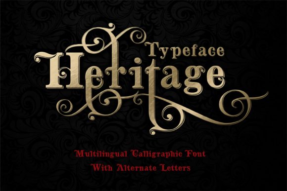 Heritage Font Poster 1