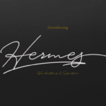 Hermes Font Poster 1