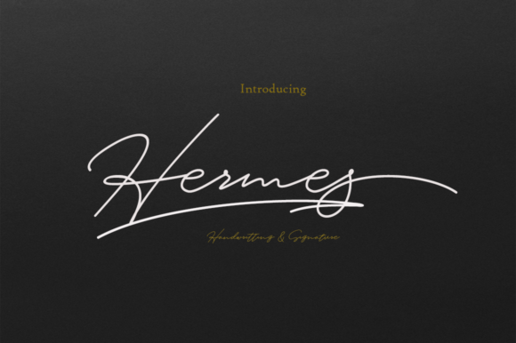 Hermes Font Poster 1